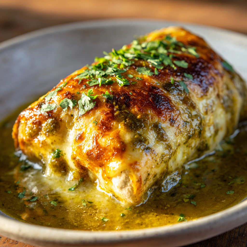Verde Wet Burritos