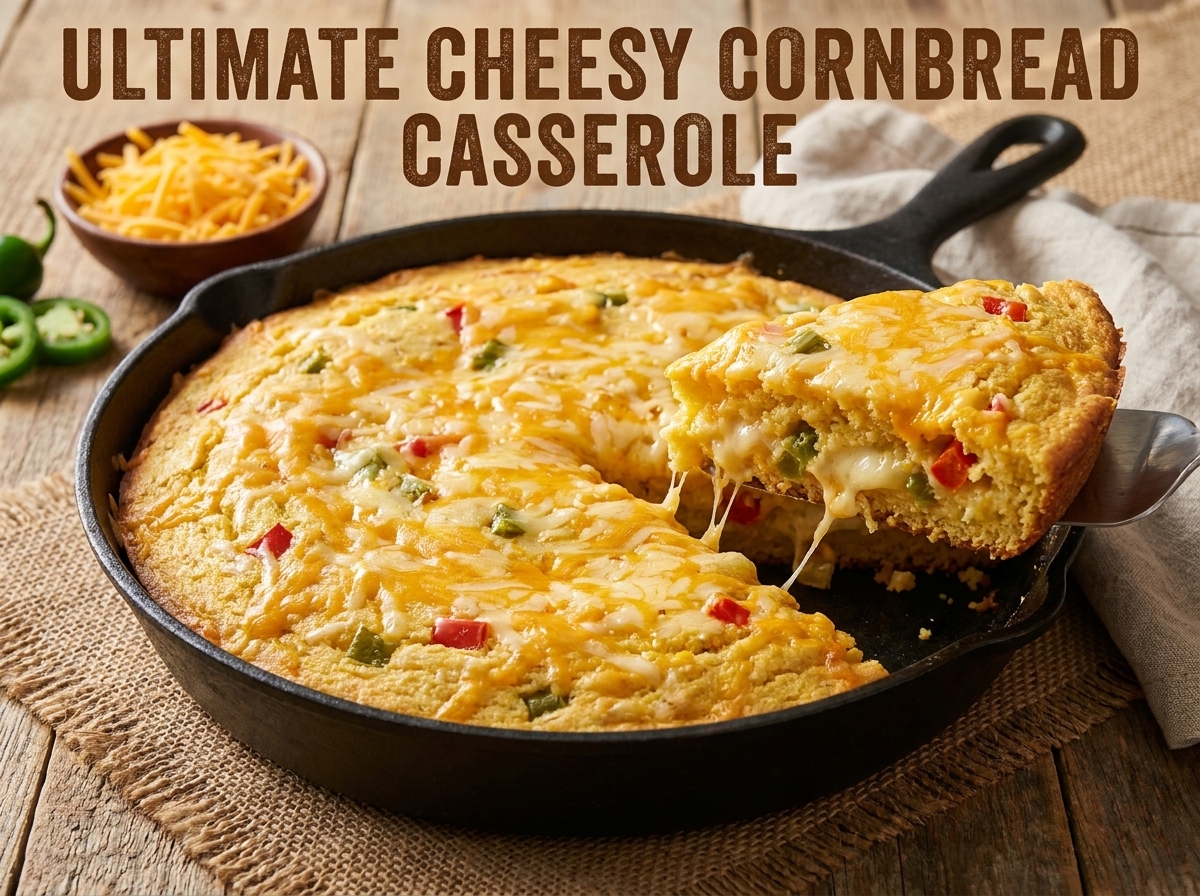 Stuffed Chile Rellenos Cornbread