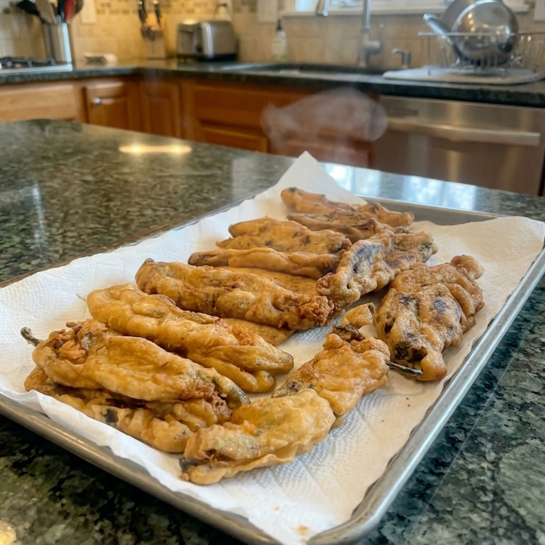 Hatch Chile Rellenos – Crispy & Cheesy Delight